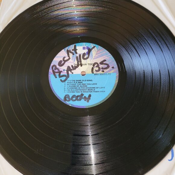 THE FOUR TOPS Sessions Presents the 4 Tops Double LP Vinyl 1976 ARI 5003 LP8 - Picture 11 of 15